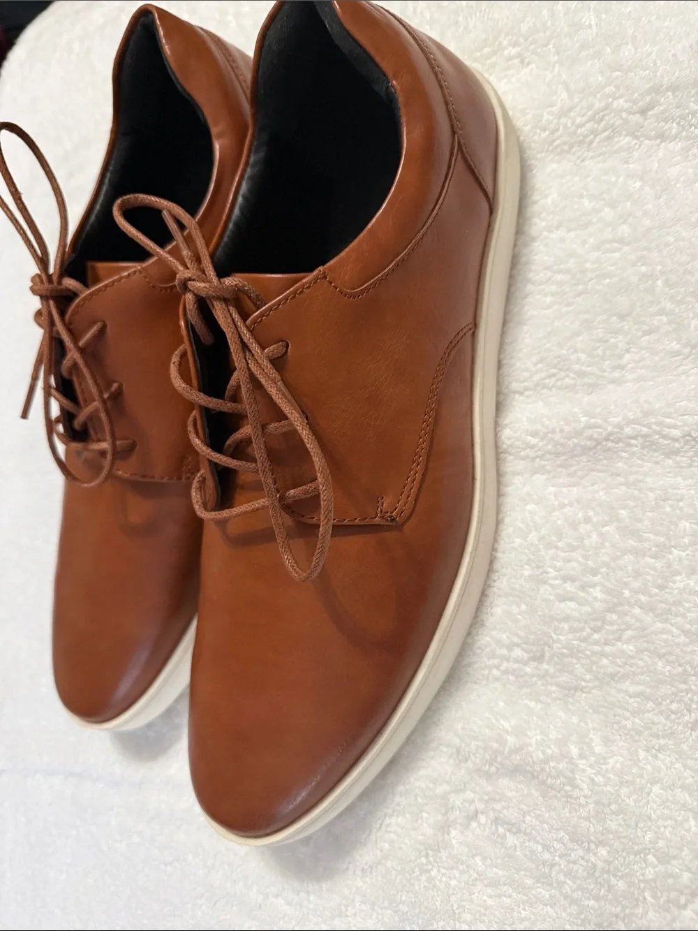 Alfani Men’s Brown Leather Chukka Boots